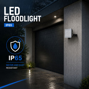 Proyector LED de exterior - 10W - 100 lm/W - Sensor Series - Negro - IP65 (6)