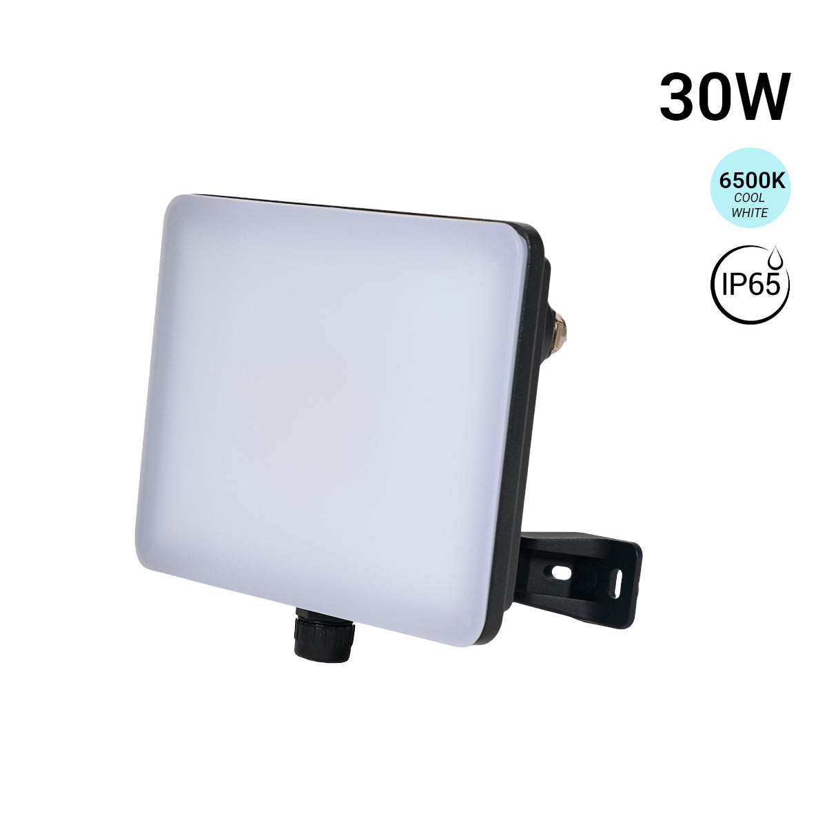 Proyector LED de exterior - 30W - 100 lm/W - Sensor Series - Negro - IP65