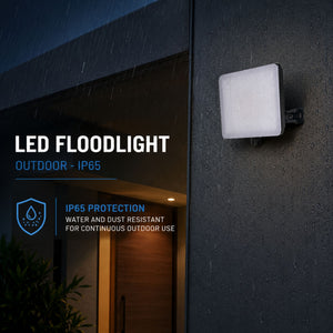 Proyector LED de exterior - 30W - 100 lm/W - Sensor Series - Negro - IP65 (3)