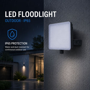 Proyector LED de exterior - 50W - 100 lm/W - Sensor Series - Negro - IP65 (8)