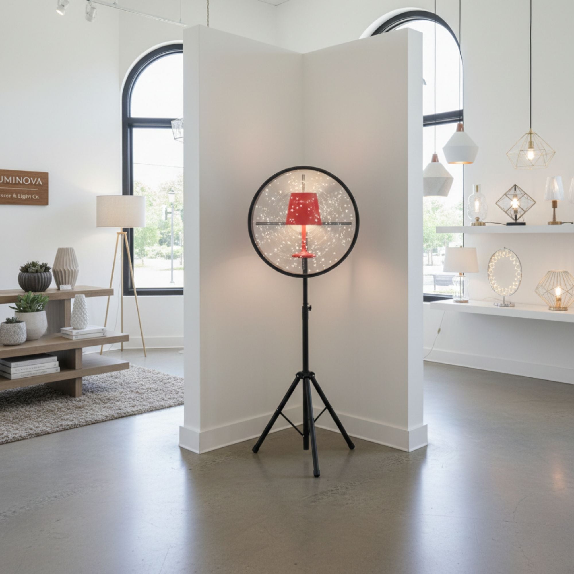 Ventilador holográfico 3D con trípode - Ø 52cm - 72W (9)