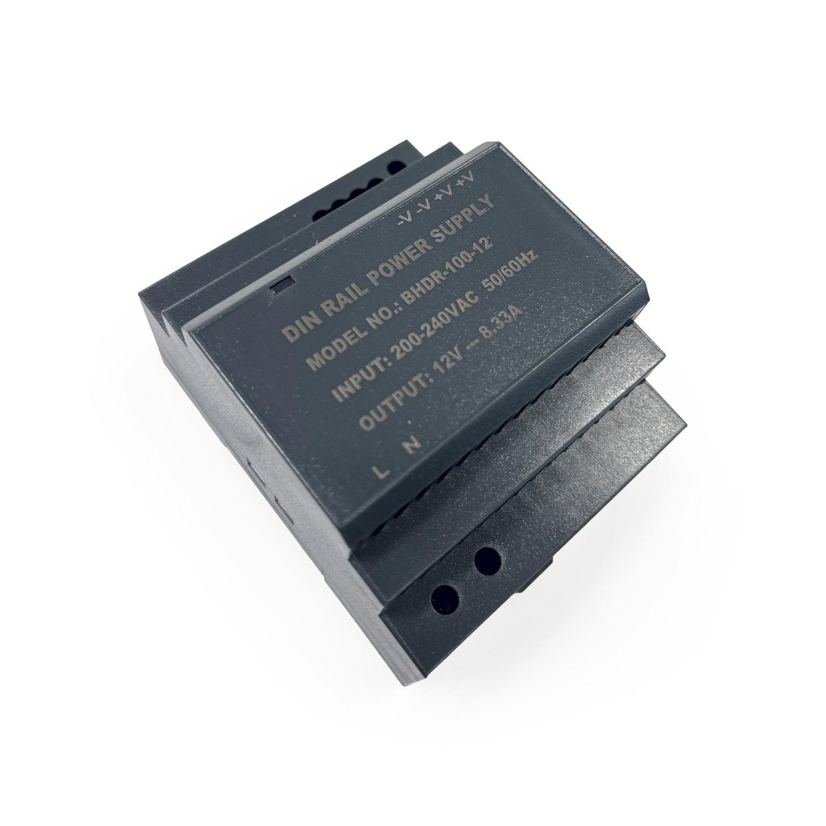 Fuente de alimentación para carril DIN TS35 - 100W - 12V - 8.33A - Barcelona Led-Material eléctrico