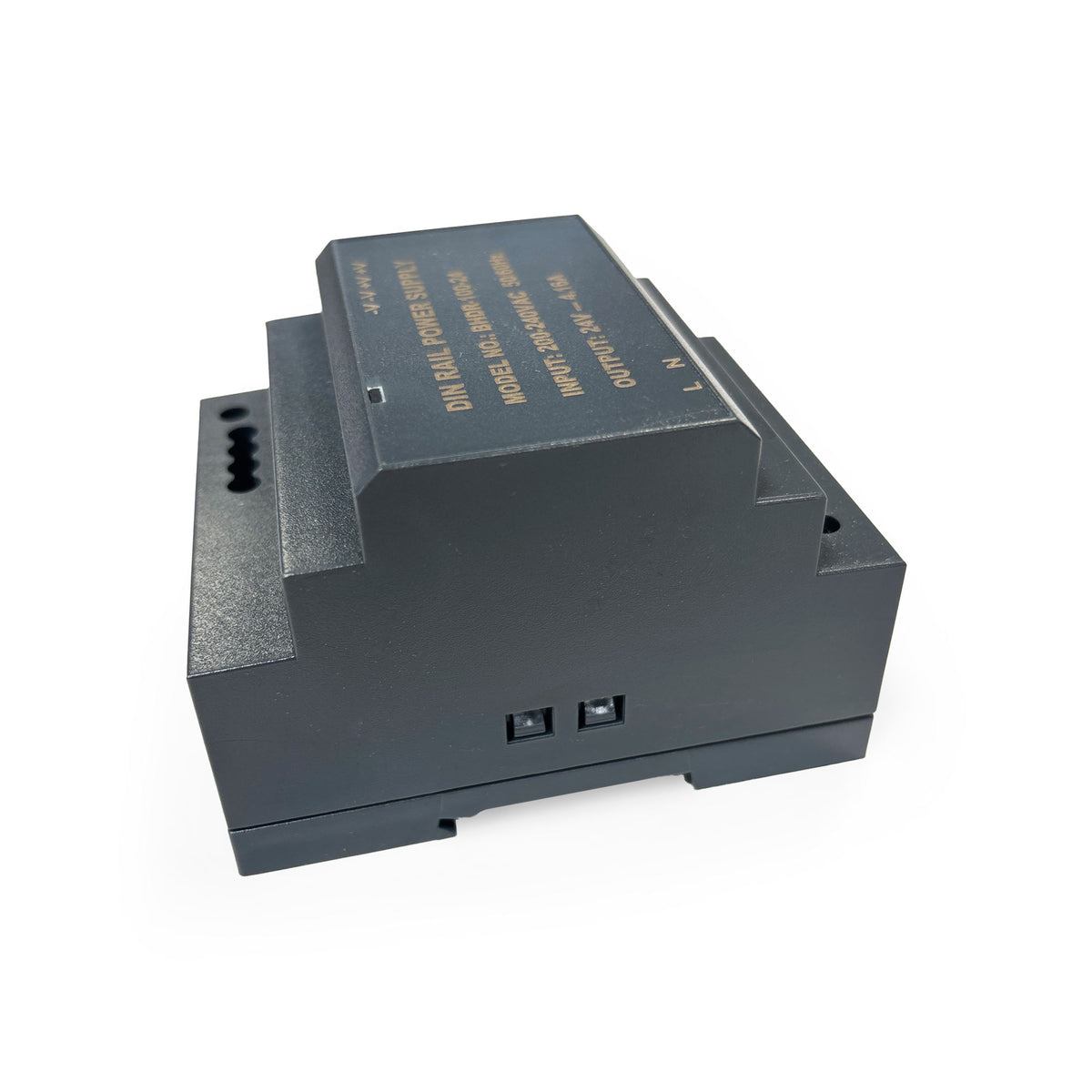 DIN-rail Voeding 24V 240W – Schakelvoeding DEW-240-24, Ingang 100-240V AC, Uitgang 24V 10A, Met Overbelastingsbeveiliging