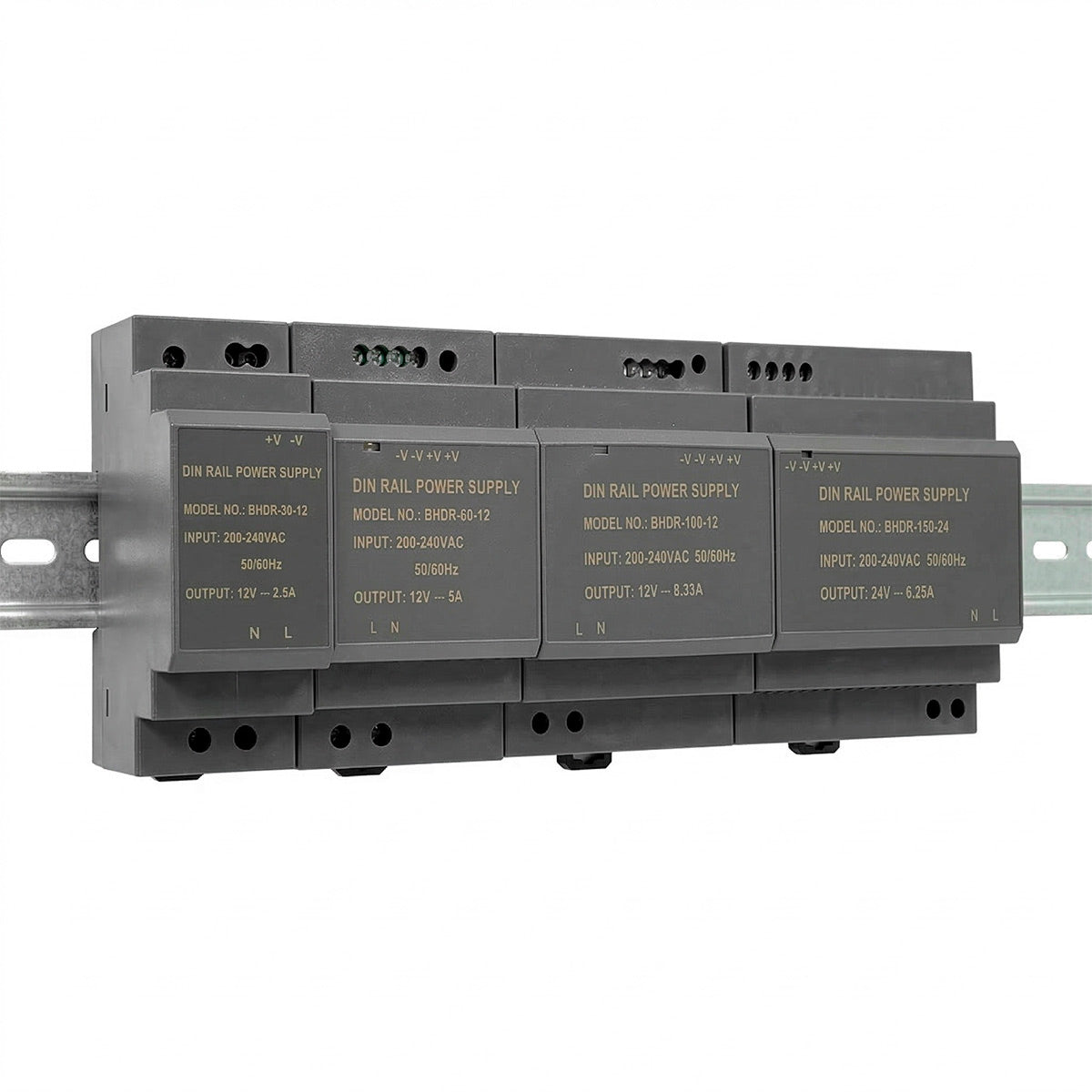 Fuente de alimentación para carril DIN TS35 - 150W - 24V - 6.25A (6)