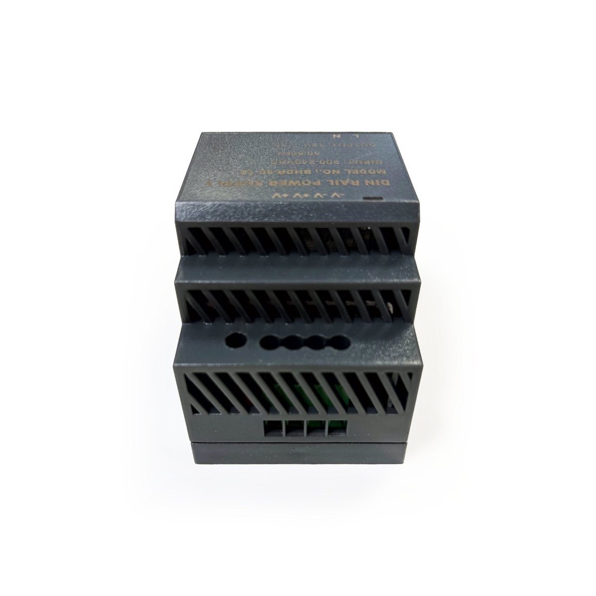 Fuente de alimentación para carril DIN TS35 - 60W - 12V - 5A - Barcelona Led-Material eléctrico