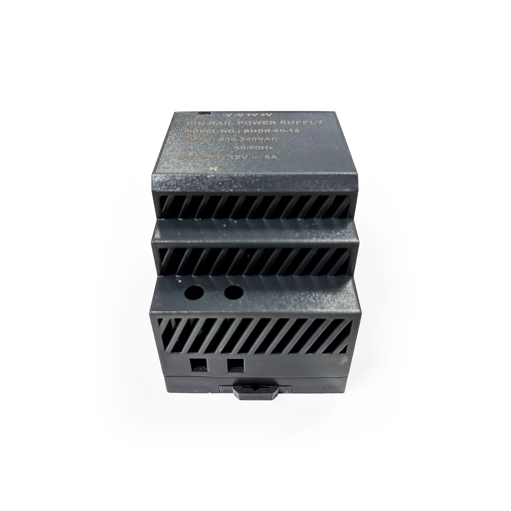 Fuente de alimentación para carril DIN TS35 - 60W - 12V - 5A (5)