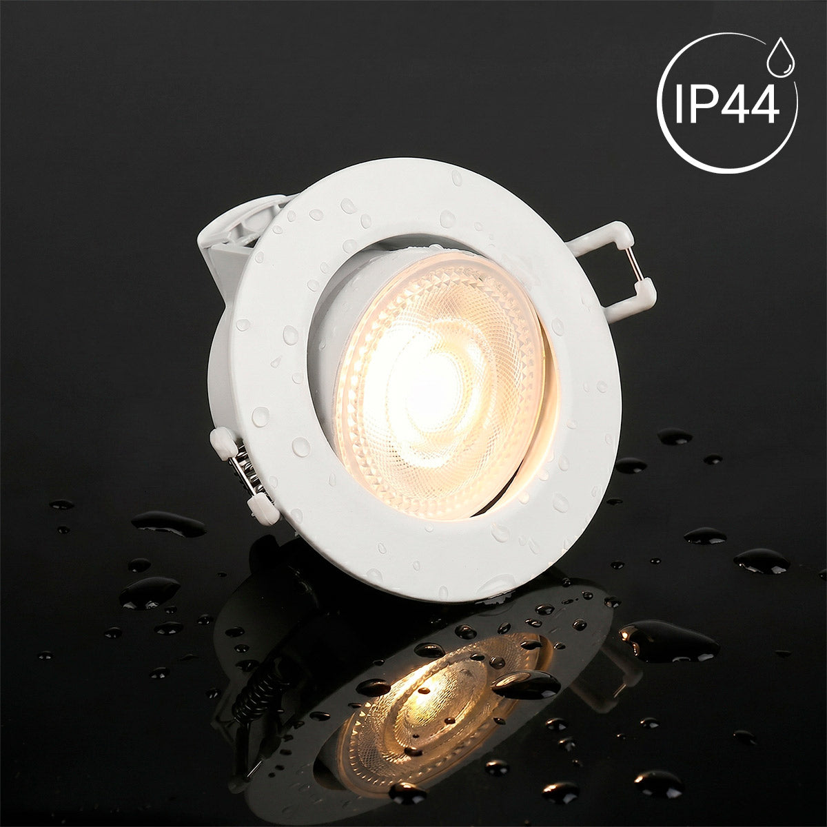 Downlight LED "Avalor" basculante - TRIAC dimmable - 5.5W - CCT - Corte Ø 70mm - IP44 (15)