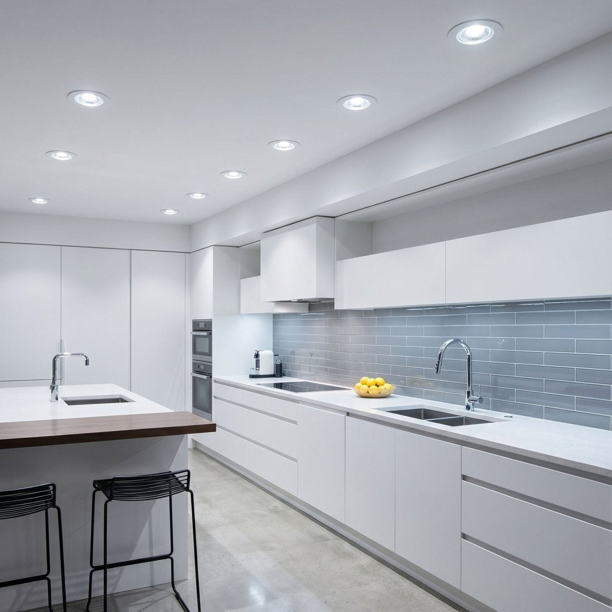 Downlight LED "Avalor" empotrable - TRIAC dimmable - 5.5W - CCT - Corte Ø 70mm - IP65 - Barcelona Led-Iluminación