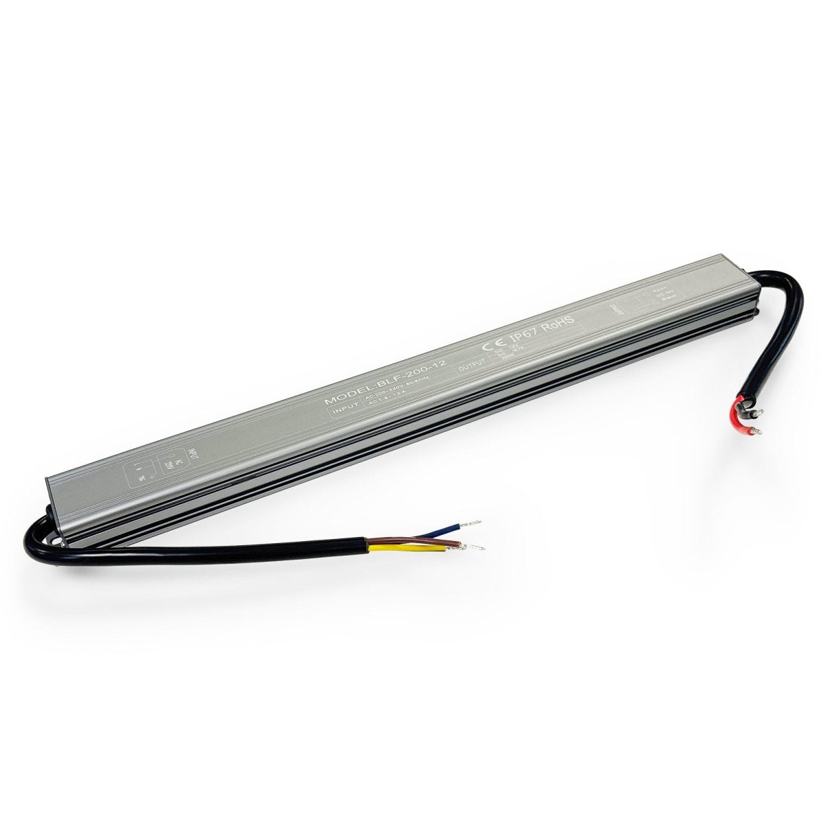 Fuente de alimentación estanca Slim 200W - 12V - 16.5A - IP67 - Barcelona Led-Material eléctrico