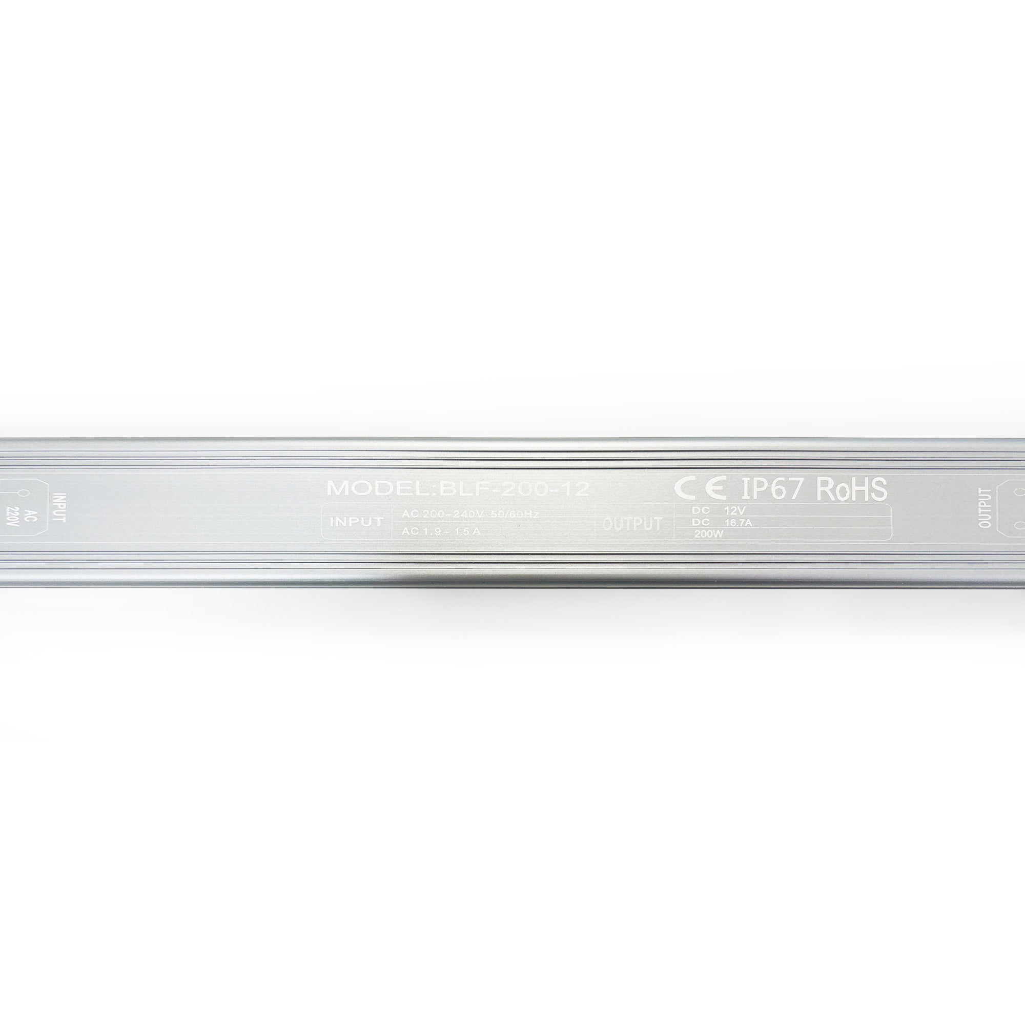 Fuente de alimentación estanca Slim 200W - 12V - 16.5A - IP67 (2)