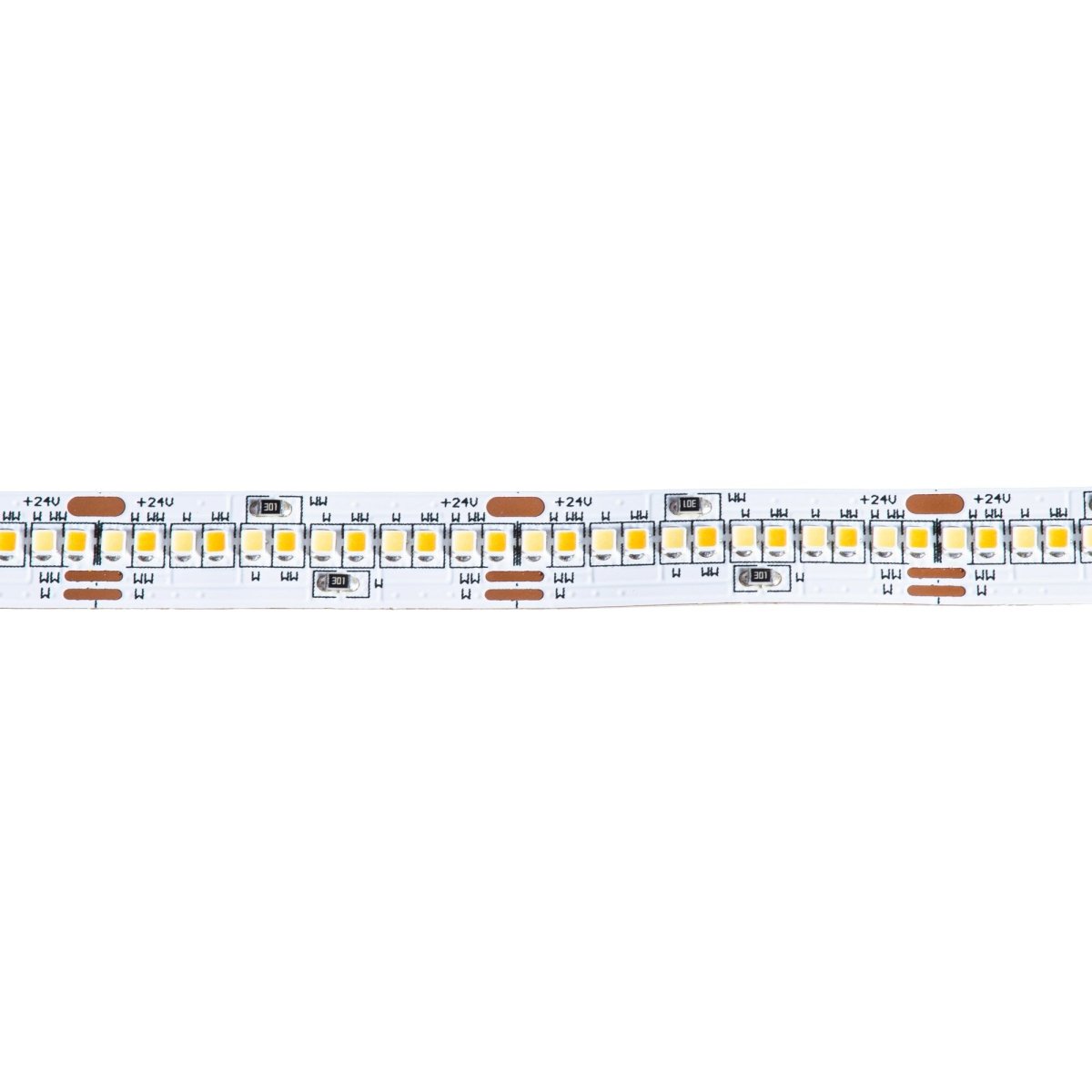 Tira LED SMD2216 - CCT - 24V DC - 30W/m - 10mm - IP20 - 5 metros - Barcelona Led-