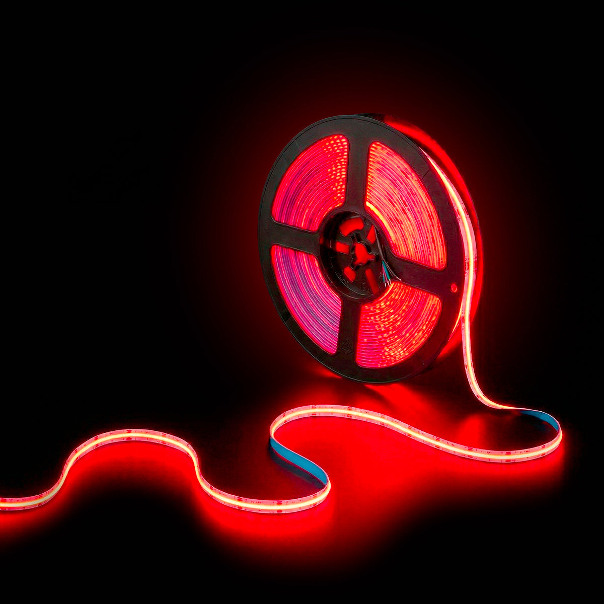 Tira LED COB 24V DC - RGB - 12W/m - 10mm - IP20 - Rollo de 10 metros (2)