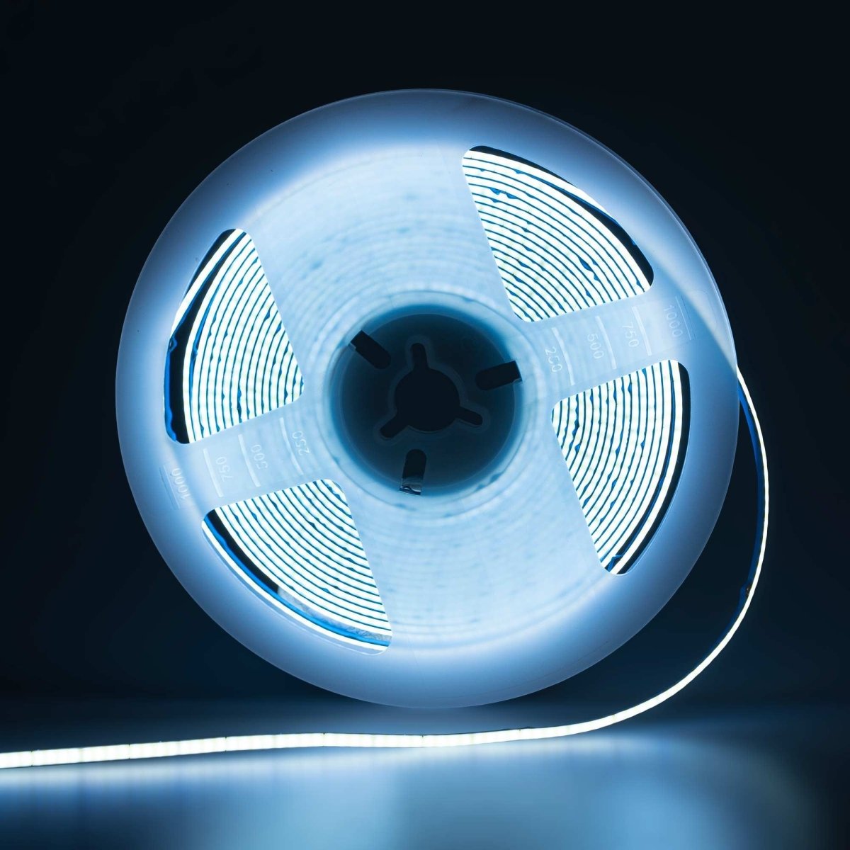 Tira LED COB monocolor - 24V DC - 8W/m - 3mm - 400 LED/m - IP20 - 5 metros - Barcelona Led-Iluminación