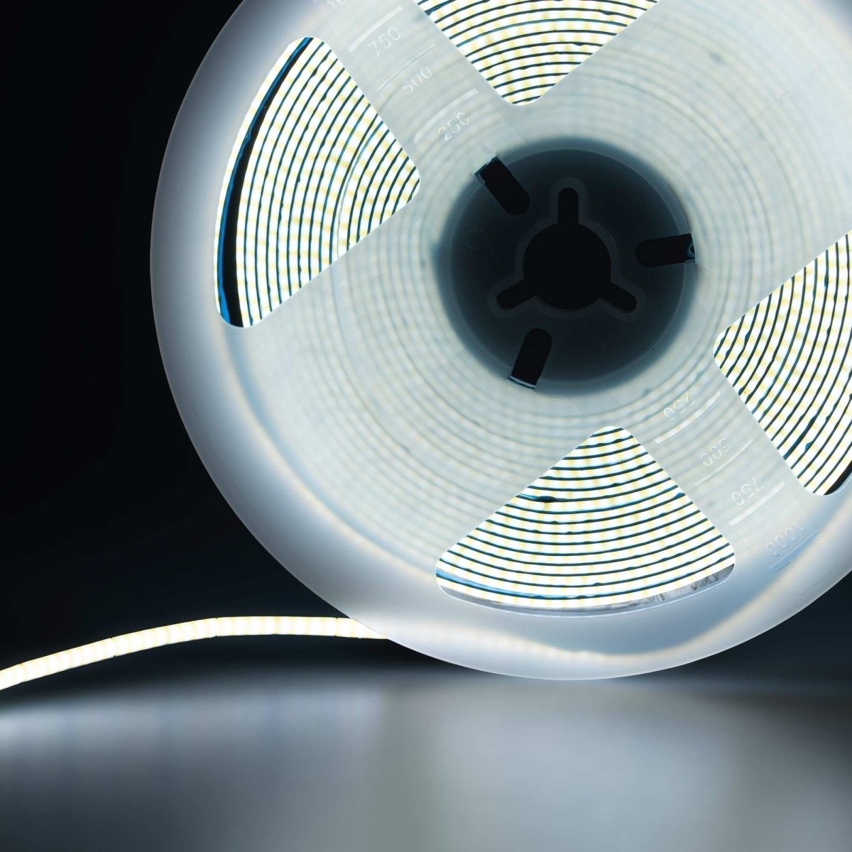 Tira LED COB monocolor - 24V DC - 8W/m - 3mm - 400 LED/m - IP20 - 5 metros - Barcelona Led-Iluminación