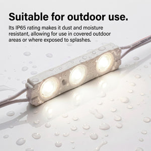 Módulo LED monocolor para rótulos - 1.2W - 12V - 160° - IP65 (8)