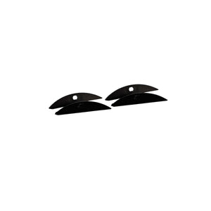 Perfil de aluminio para tira LED - Media luna - Kit completo - 58x9mm - 2 metros (8)