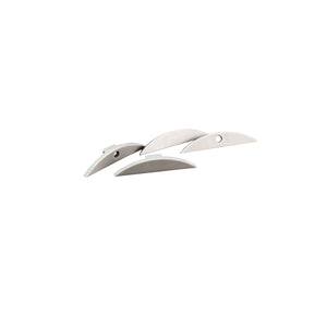 Perfil de aluminio para tira LED - Media luna - Kit completo - 58x9mm - 2 metros (14)