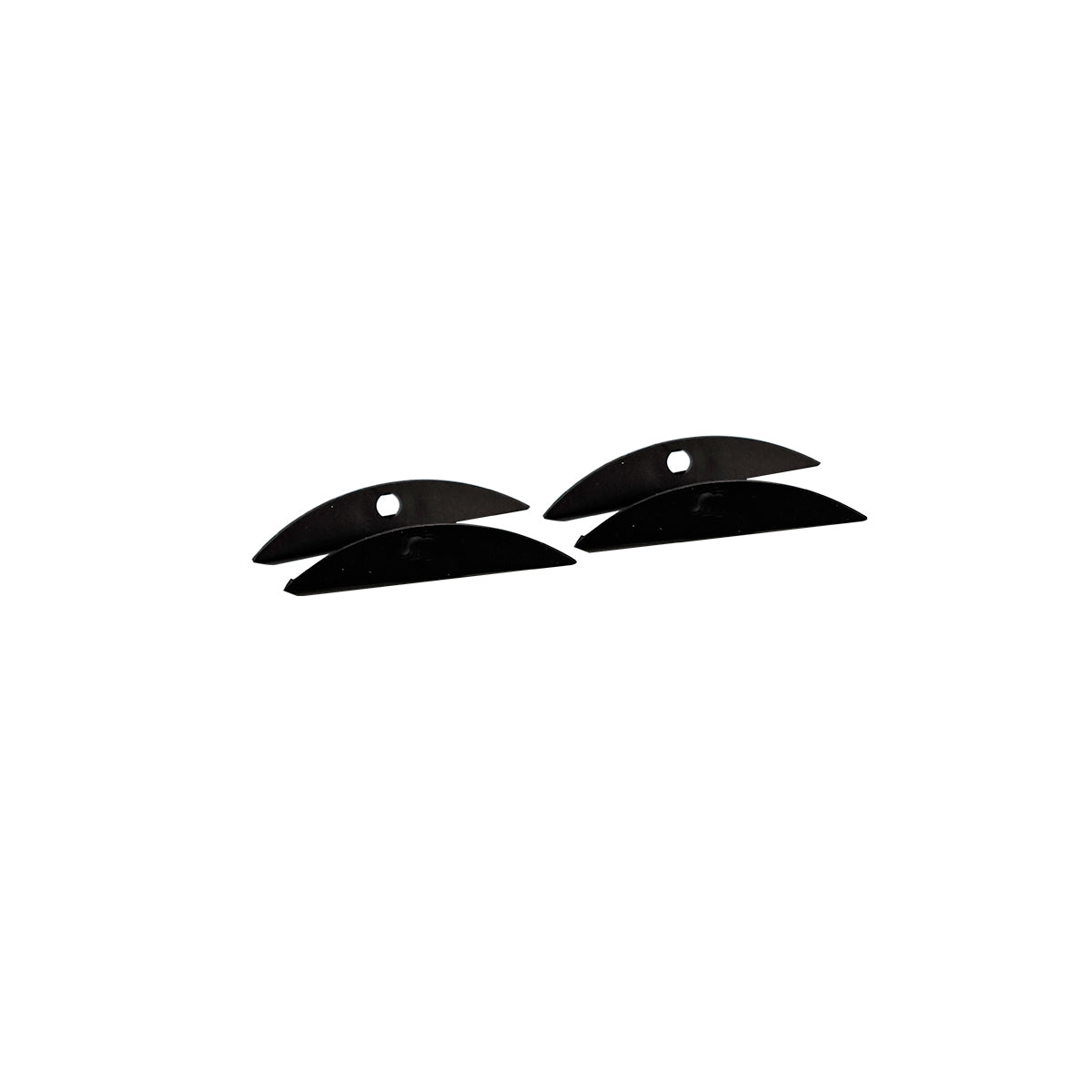 Perfil de aluminio para tira LED - Media luna - Kit completo - 58x9mm - 2 metros (17)