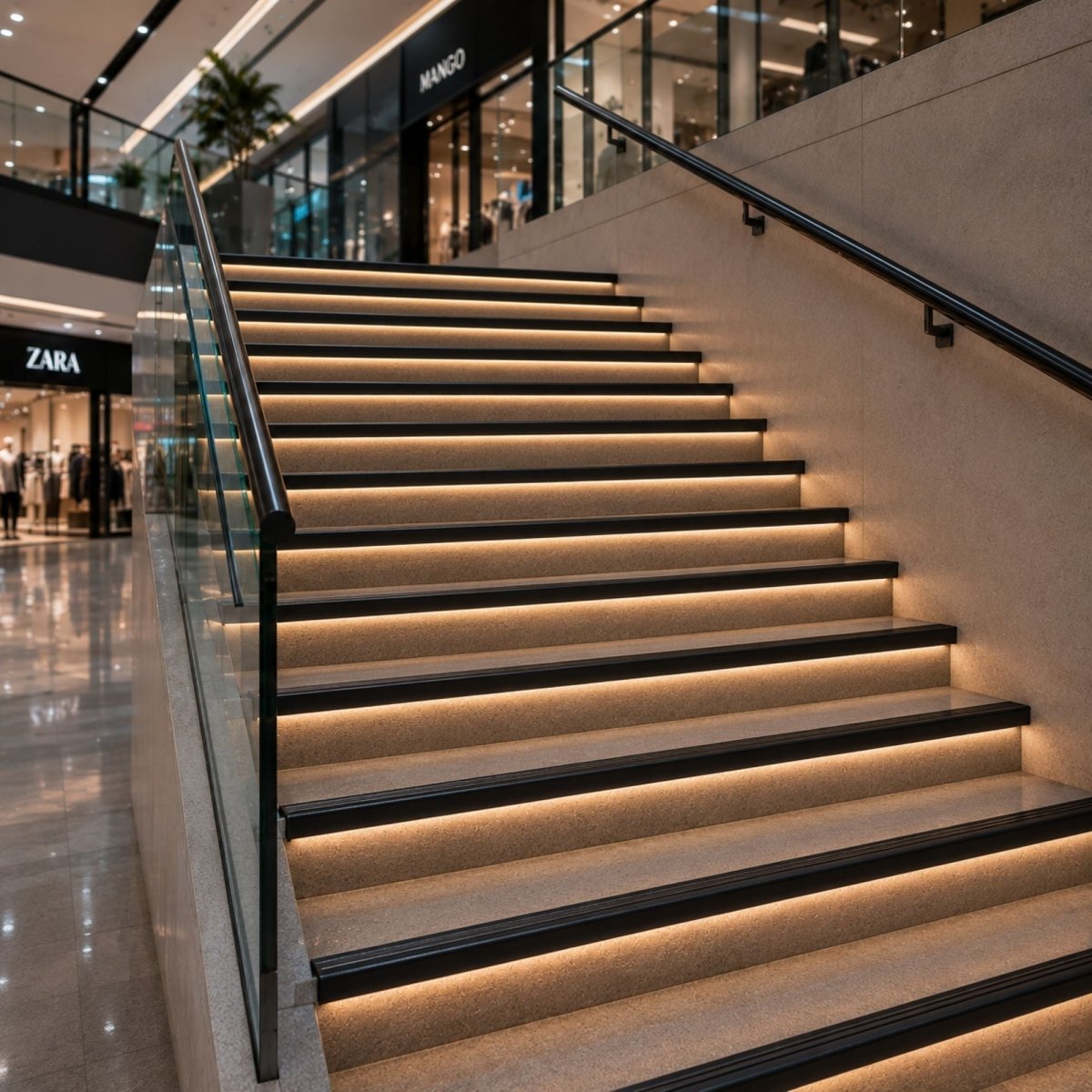 Perfil tira LED para escaleras - 65X27.5mm - 2 metros - Barcelona Led-