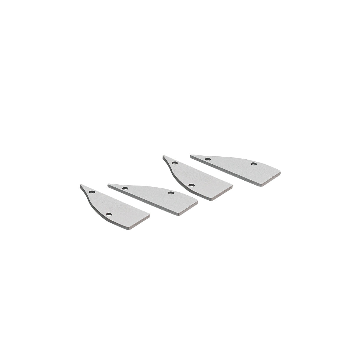 Perfil de aluminio para tira LED - Bañador de pared - Kit completo - 18x44mm - 2 metros (8)