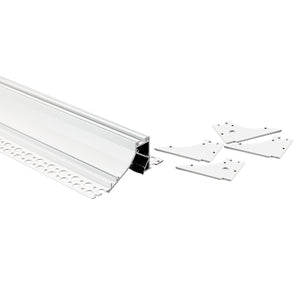Perfil tira LED integración / trimless esquina - 94 x 34mm - Kit completo - 2 metros (4)