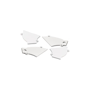 Perfil tira LED integración / trimless de esquina - Efecto bañador - 59 x 72mm - Kit completo - 2 metros (2)