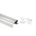 Integriertes/rahmenloses LED-Eckprofil – Wandfluter – 59 x 72 mm – Komplettset – 2 Meter 5