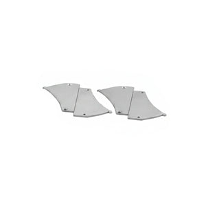 Perfil tira LED integración / trimless esquina - 96 x 35mm - Kit completo - 2 metros (8)