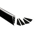 Surface-mounted aluminum profile kit - LED strip ≤ 12mm - 23.5x57.8mm - 2 meters 5