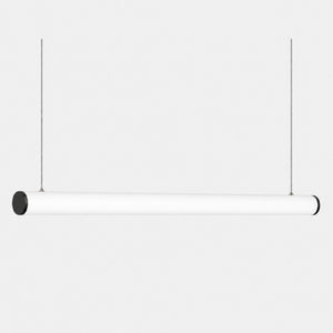 Perfil de aluminio superficie o suspensión - Tubo - Tira LED ≤ 12mm - 23x8mm - 2 metros (9)
