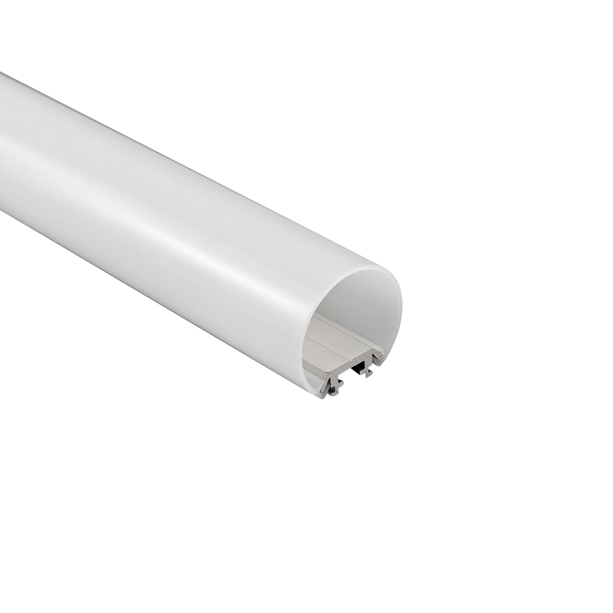 Perfil de aluminio superficie o suspensión - Tubo - Tira LED ≤ 12mm - 23x8mm - 2 metros (6)