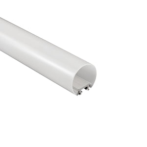 Perfil de aluminio superficie o suspensión - Tubo - Tira LED ≤ 12mm - 23x8mm - 2 metros (6)