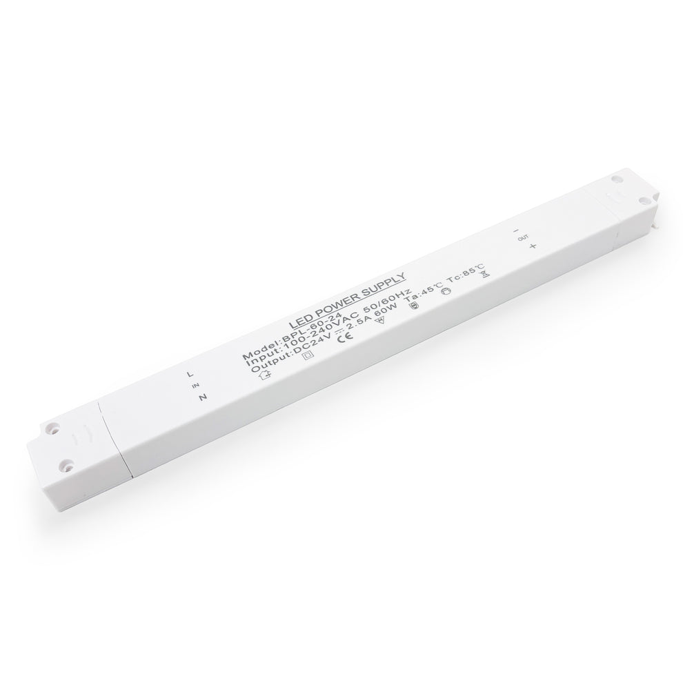 SLIM Power Supply - 24V - 60W - 2.5A – Barcelona Led