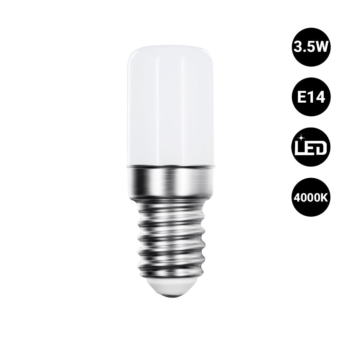 Bombilla LED E14 - T18 - 3,5W & Bombilla LED E14 - T18 - 3,5W