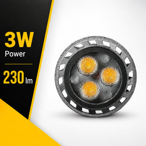 Bombilla LED MR11 G4 - 3W - 45º -  12V-AC/DC (2)