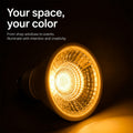 Colored LED bulb - GU10 - 5W - 45º 5