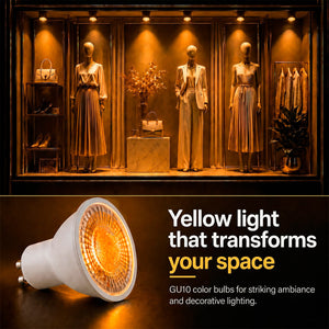 Bombilla LED de colores - GU10 - 5W - 45º (6)
