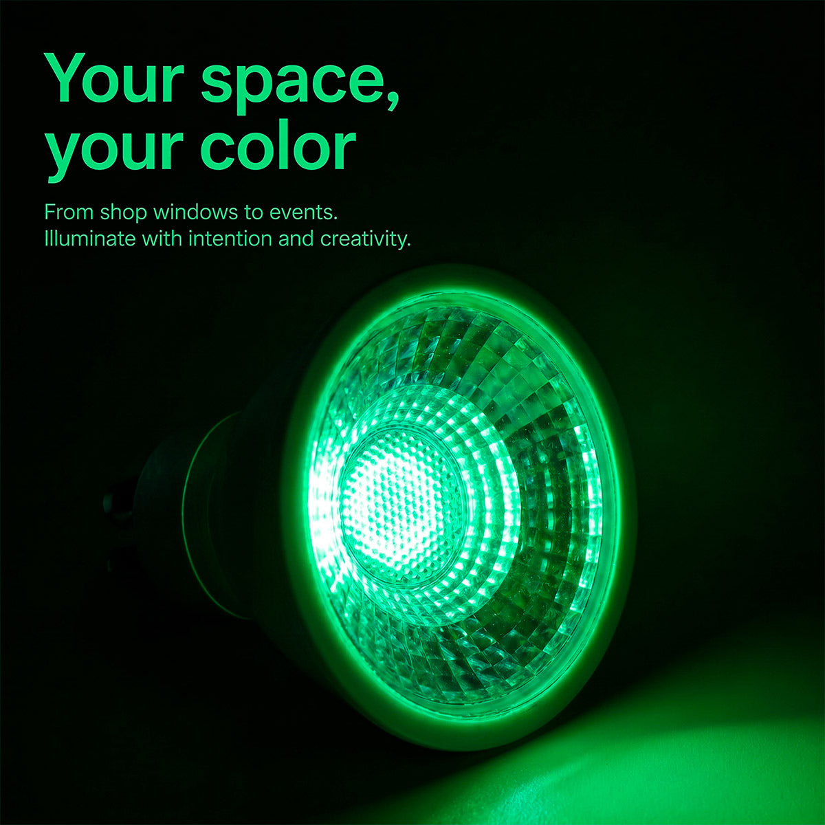 Bombilla LED de colores - GU10 - 5W - 45º (36)