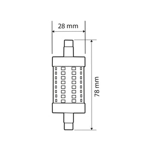 Bombilla LED R7S - 78mm - 1100lm - 8,5W (4)