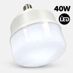 Bombilla LED de alta potencia E27 T140 - 50W (14) & Bombilla LED de alta potencia E27 T140 - 50W