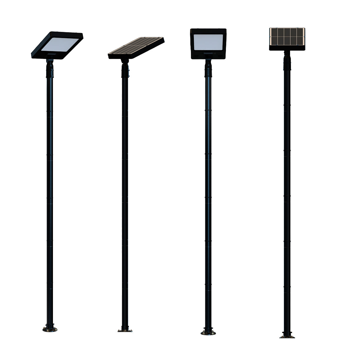 Farola solar con panel y mando a distancia - LED CCT - 240W - IP54 (6)