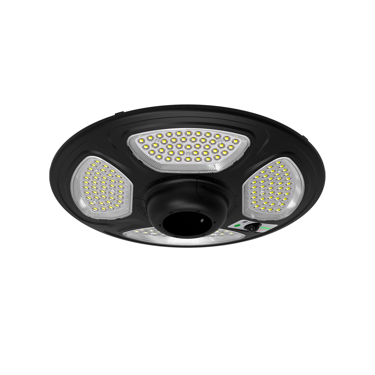 Farola solar con panel y mando a distancia - Sensor PIR - 150W - 6500K - IP54 (9)