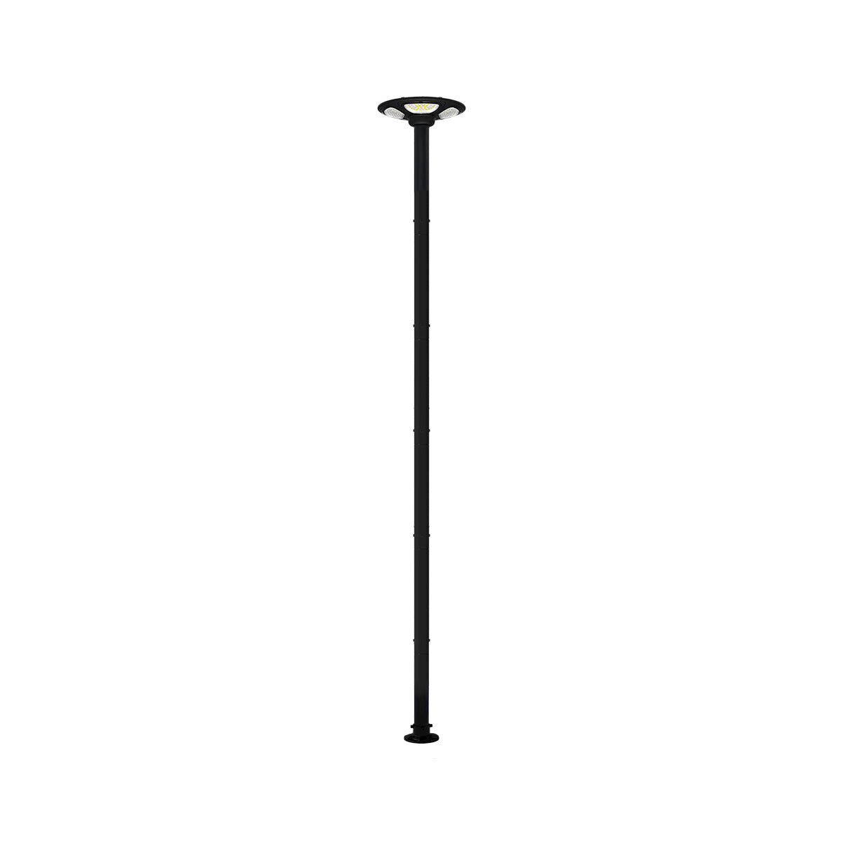 Farola solar con panel y mando a distancia - Sensor PIR - 150W - 6500K - IP54 (7)
