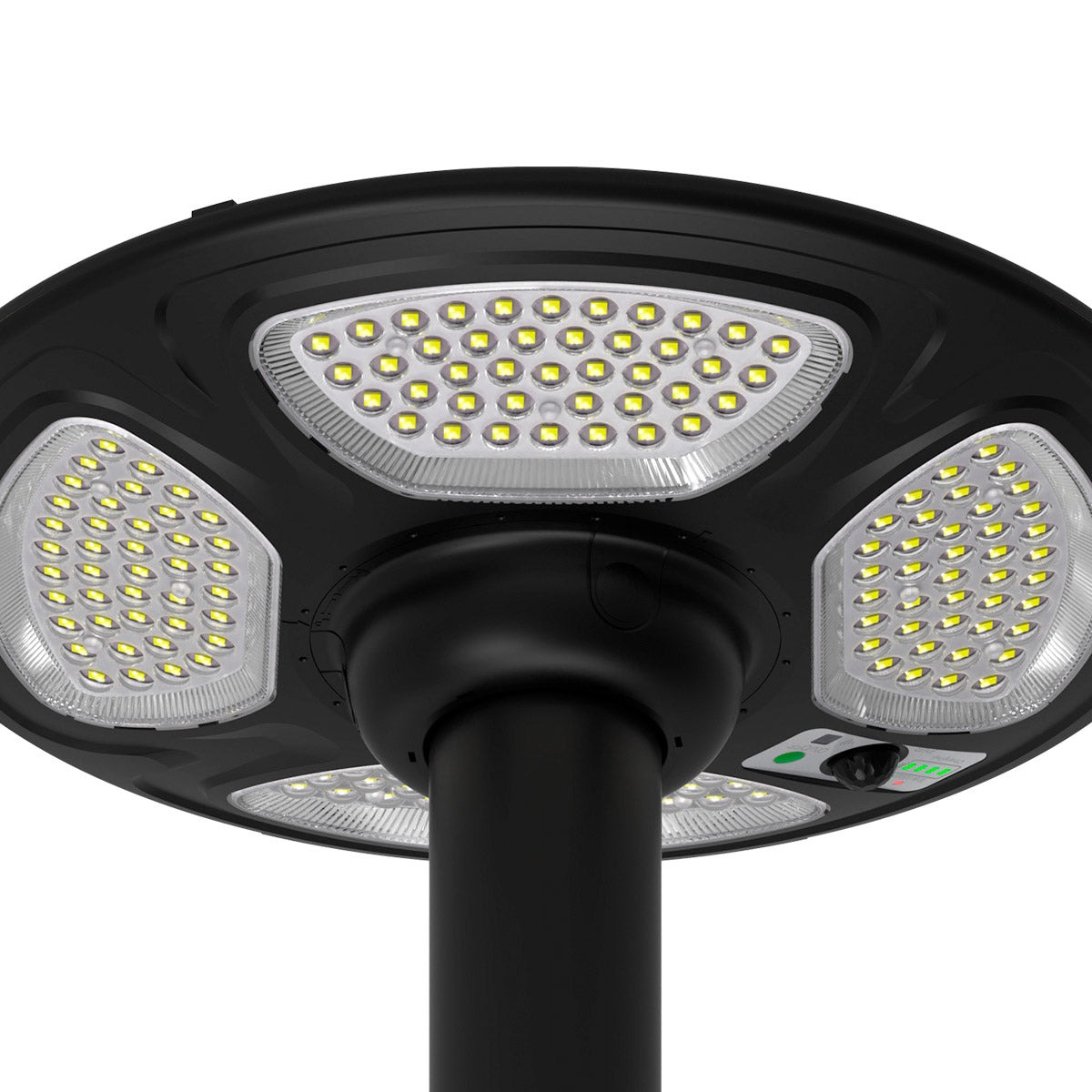 Farola Solar LED 150W con Base Rellenable de Agua o Arena | 6500K IP54 · Mando y Sensor PIR (11)