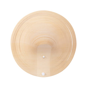 Aplique de diseño en madera "Ronda" - 16W - ø 40cm (9)