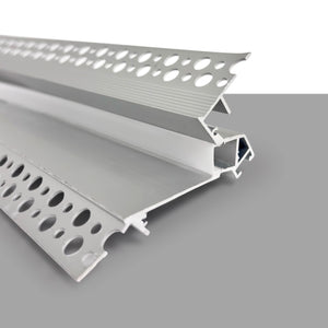 Perfil tira LED integración / trimless - 92x35mm - Con difusor - 2 metros - 1.2mm