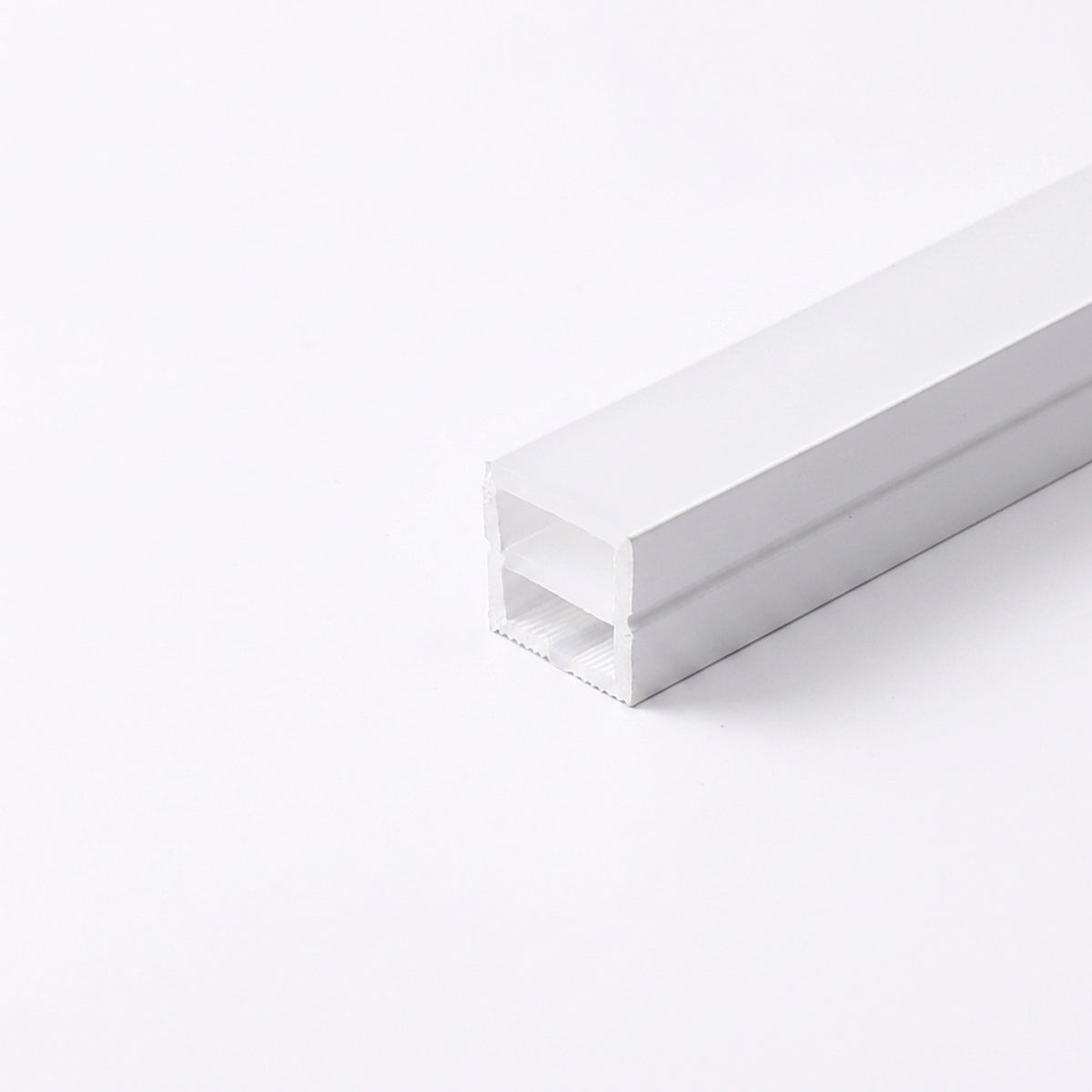 Funda de silicona flexible blanca - Tira LED a neón - 10x10 mm - Superficie (2)