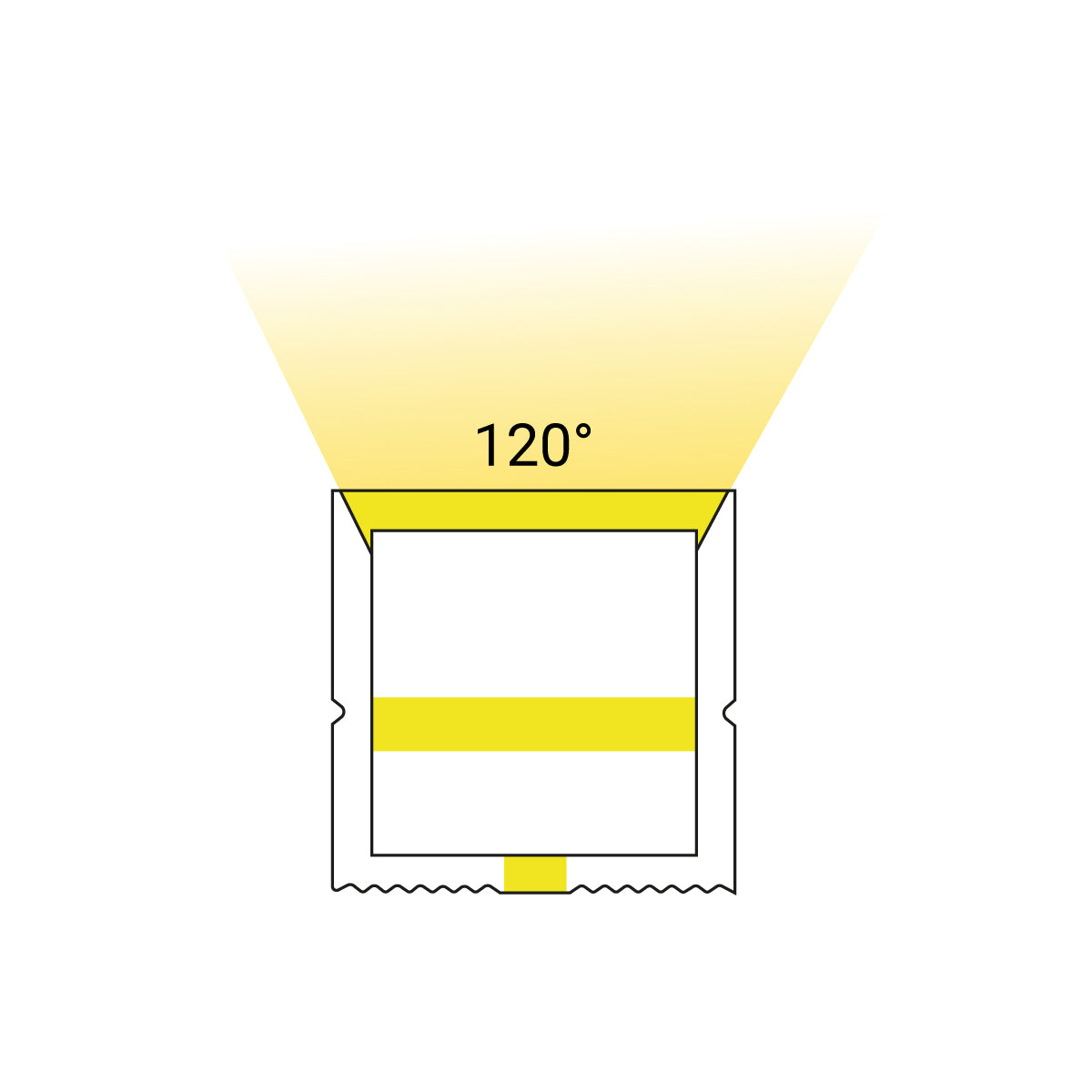 Funda de silicona flexible negra - Tira LED a neón - 10x10 mm - Superficie (5)