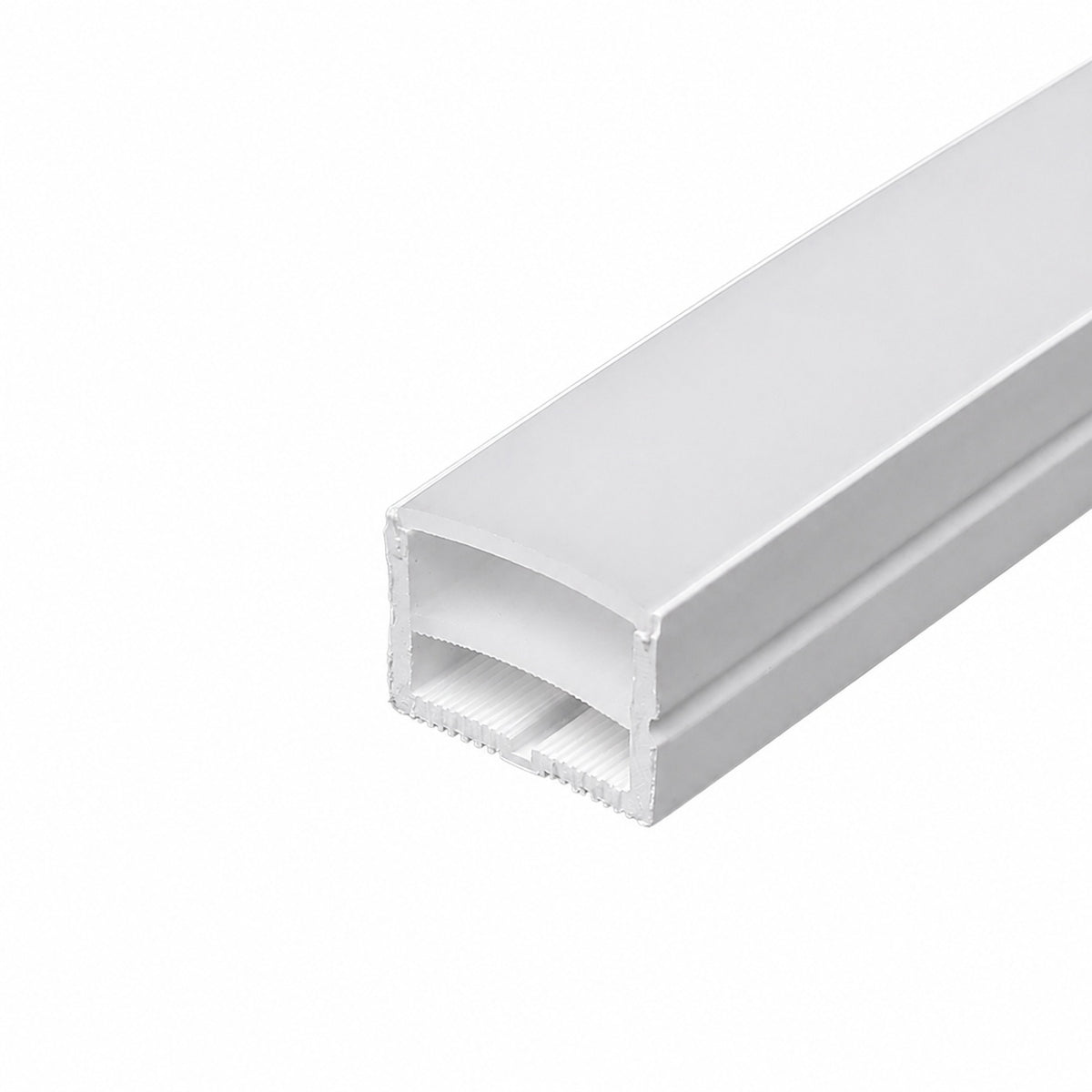 Funda de silicona flexible blanca - Tira LED a neón - 10x18 mm - Superficie (6)