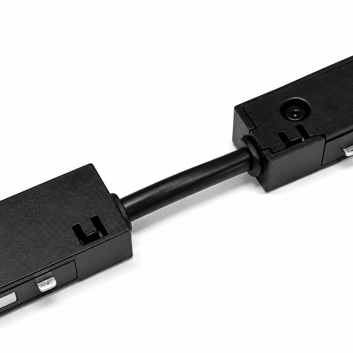 Conector con cable para carril magnético - 10 mm - 48V - Conexión recta o curva (4)